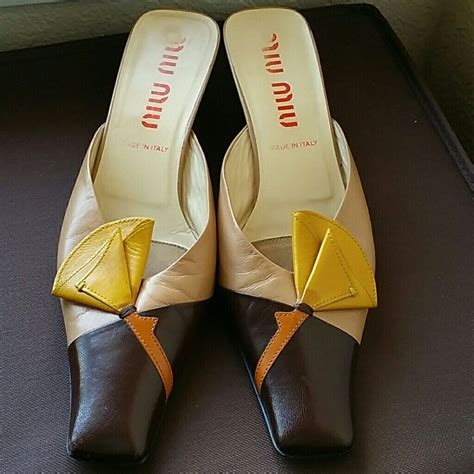 miu miu clog heels|miumiu heels for women.